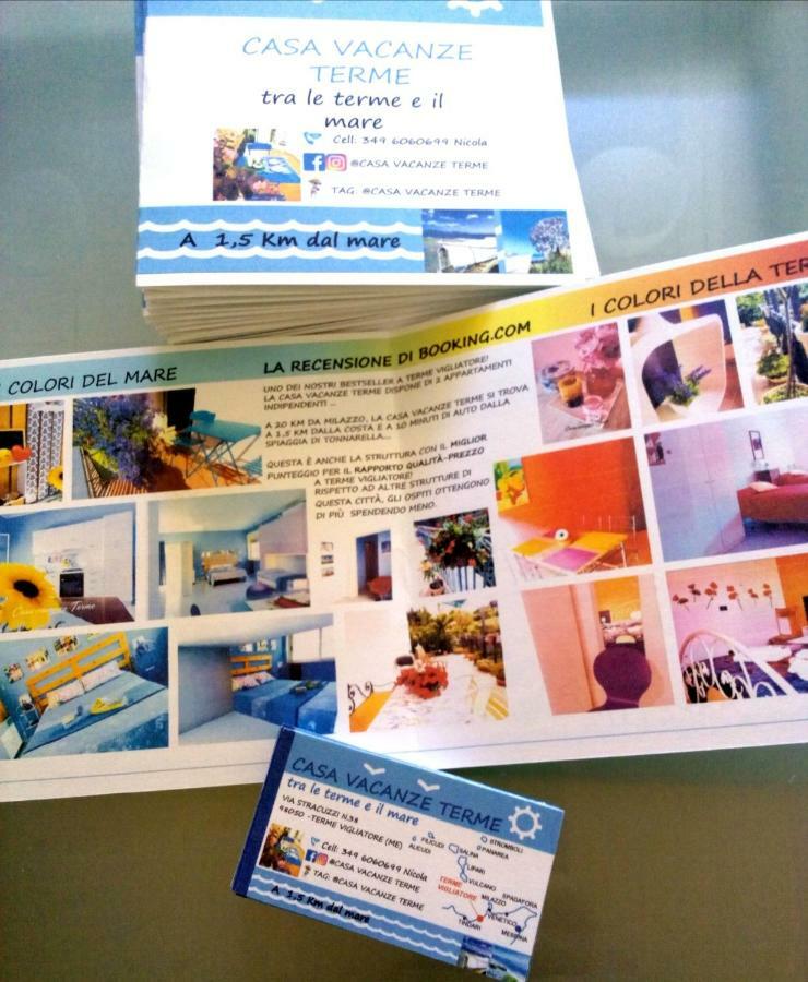 Casa Vacanze Terme Terme Vigliatore Exteriör bild